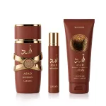 Lattafa Asad Bourbon EDP 100 ml + EDP MINI 12 ml + SG 100 ml 100 ml + EDP MINI 12 ml + SG 100 ml