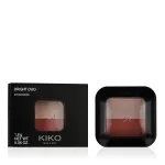 KIKO MILANO Bright Duo Eyeshadow (07 Light Rose/Rosy Peach) 1,8 g