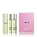 Chanel Chance Eau Fra&icirc;che EDT 2 x 20 ml + EDT with spray 20 ml Refill 2 x 20 ml + EDT Refill with spray 20 ml