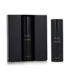 Chanel Bleu de Chanel Parfum Travel Spray Refillable 20 ml + Refill 2 x 20 ml Chanel Bleu de Chanel Parfum vreckov&yacute; sprej plniteľn&yacute; 20 ml + Parfum n&aacute;plň 2 x 20 ml