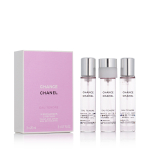 Chanel Chance Eau Tendre EDT 3 x 20 ml taskusprei t&auml;idis W 3 x 20 ml pocket spray refill W