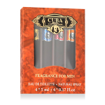 Cuba Fragrance For Men Set 4 x M Cuba Fragrance For Men Set 4 x 5 ml M