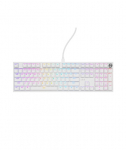 Mehaaniline klaviatuur Genesis Thor 404, Wired, US, White, USB, Gateron Yellow Pro