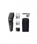 Philips Series 5000 Beard and Hair Trimmer HC5632/15 Cordless or corded, Number of length steps 28, Step precise 1 mm, Black