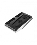 Fixed Multifunctional Station for PlayStation 5 with Cooling and Charging for two DualSense Controllers | FIXPS5-MCS-BW