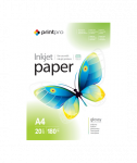 Fotopaber ColorWay PrintPro, 20 sheets, High Glossy, 180 g/m&sup2;, A4
