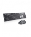 Juhtmevaba klaviatuur ja hiir Dell Premier Multi-Device Keyboard and Mouse KM7321W, Batteries included, EN/LT, Titan grey