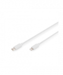 Digitus, DB-600109-020-W, USB-C to Lightning Apple Lightning 8-pin, USB C