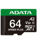 MEMORY MICRO SDXC 64GB UHS-I/UD64GUI3V30A2SP-RA1 ADATA