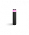 Philips Hue WCA Calla Outdoor Large Bollard, Black | 8 W | 2000-6500 Hue White Colour Ambiance