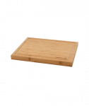 Barbecook | Bamboo cutting board with groove FSC, 40 x 30 x 3 cm (per 3 pcs) | BC-ACC-7306