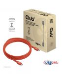 CABLE USB-C TO USB-C 4M/M/M CAC-1515 CLUB3D