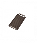 CATA | BBQ grill for induction, 22.8 x 43.2 x 3.8 cm | Black