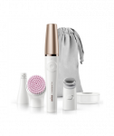 Naiste raseerija Braun with accessories, SE912 FaceSpa Pro, Number of power levels 1, Wet & Dry, White