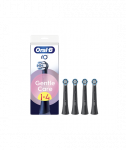 Hambaharja otsikud Oral-B, iO GentleCare, Heads, For adults, Number of brush heads included 4, Black