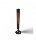 Mill, Outdoor Heater, OH2000ULGPFLOOR, Patio heater, 2000 W, Black, IP65
