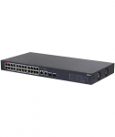 Switch DAHUA CS4226-24ET-240 Desktop/pedestal Rack 1U 24x10Base-T / 100Base-TX 2x10/100/1000BASE-T/SFP combo 2 26 PoE ports 24