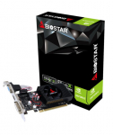 Videokaart BIOSTAR NVIDIA GeForce GT 730 700 MHz 2 GB GDDR3 128 bit PCI Express 2.0 Active VN7313THX1