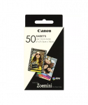 Canon 50 sheets ZP-2030 Photo Paper, White, 5 x 7.6 cm