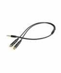 CABLE AUDIO 3.5MM 4-PIN TO/3.5MM S+MIC CCA-417M GEMBIRD