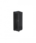 Lanberg, Rack cabinet 19" free-standing 37U/600x800 (flat pack) with mesh door, LCD, FF01-6837-23BL, Black