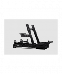 Next Level Racing, Aluminum, Carbon Steel, Racing Simulator Cockpit, GTElite Wheel Plate Edition, Black