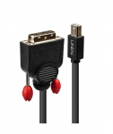CABLE MINI DP TO DVI 3M/BLACK 41953 LINDY