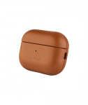 Fixed, Earbuds Case with MagSafe Support, Apple AirPods Pro 2/Pro 2 (USB-C), Brown, Leather