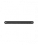 Lanberg 19" Brush Panel 1U | AK-1103-B | Black