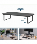 DISPLAY ACC ADJUSTABLE STAND/RECTANGLE MS-TABLE-03 GEMBIRD
