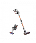 Tolmuimeja Jimmy, H9 Pro, Cordless operating, 600 W, 28.8 V, Operating time (max) 80 min, Silver/Cooper, Warranty 24 month(s)