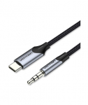 CABLE AUDIO 3.5MM TO USB-C/1M BGKHF VENTION