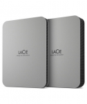 External HDD LACIE Mobile Drive 5TB USB-C Colour Silver STLP5000400