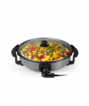 Elektriline pann Tristar, PZ-2964, Diameter 40 cm, Grill, 1500 W, Lid included, Fixed handle, Black