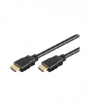 Goobay, High Speed HDMI Cable with Ethernet, Black, HDMI male (type A), HDMI male (type A), HDMI to HDMI, 10 m