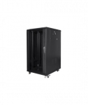 Lanberg, Rack cabinet 19" free-standing 22U/600x800 (flat pack), FF01-6822-12B, Black
