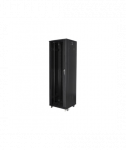 Lanberg, Rack cabinet 19" free-standing 42U/600x600 (flat pack), FF01-6642-12B, Black