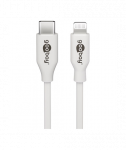 Goobay, Lightning - USB-C USB charging and sync cable, USB-C to Lightning Apple Lightning male (8-pin), USB-C male