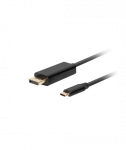 Lanberg USB-C to DisplayPort Cable, 1.8 m 4K/60Hz, Black, Lanberg, USB-C to DisplayPort Cable, Black, 1.8 m