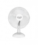 Ventilaator Adler, AD 7304, Desk, White, Diameter 40 cm, Number of speeds 3, Oscillation, 45 W, No