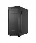Genesis PC Case, Natec Aracanta, Black, Midi Tower, Power supply included No