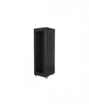 Lanberg, Rack cabinet 19" free-standing 42U/600x800 (flat pack) with mesh door, FF01-6842-23B, Black