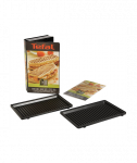 TEFAL XA800312 Grill/panini plates, TEFAL, XA800312, Black