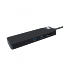 Hyper HyperDrive Flex 8 Port USB-C Hub, Black | Hyper