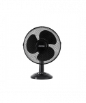 Lauaventilaator Mesko, Fan, MS 7309, Black, Diameter 30 cm, Number of speeds 3, Oscillation, 40 W, No
