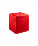 K&uuml;lmik Midea, MDRD86SLE32, Energy efficiency class E, Free standing, Larder, Height 50 cm, Fridge net capacity 47 L, 41 dB, Red