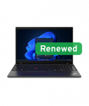 Lenovo Renewed Grade A, ThinkPad L15 Gen 3, 15.6", 16 GB, SSD, 256 GB, AMD Radeon Graphics, Windows 11 Pro, Keyboard language