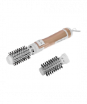Rowenta Hair styler, Brush Activ CF9520F0, Ion conditioning, Number of heating levels 2, 1000 W, White/Copper