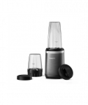Philips Blender, HR2766/00, Tabletop, 1000 W, Jar material Plastic, Jar capacity 0.7 + 0.3 L, Ice crushing, Black