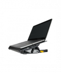 Targus Stand | Chill Mat with 4 USB-A Port Hub - for up to 16-inch Laptops | Black/Grey